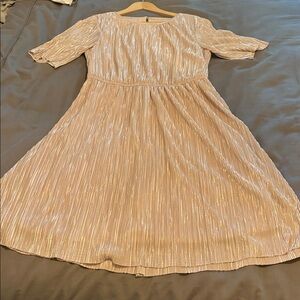 NWOT Lane Bryant Blush Midi Dress